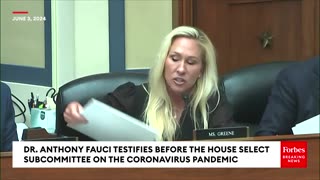 BREAKING Chaos Erupts As Marjorie Taylor Greene Lobs Personal Attack At Fauci, Dems Stop Hearing