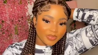 Full lace braided wig