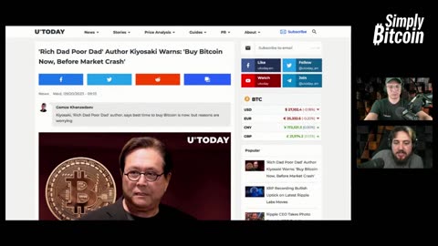 Robert Kiyosaki: Buy Bitcoin NOW, Before Market Crash | EP 828