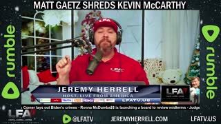 LFA TV SHORT: MATT GAETZ KEEPS EXPOSING MCCARTHY!!