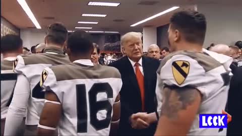Trump Gets Gifted A Shirt by Famous Footballer