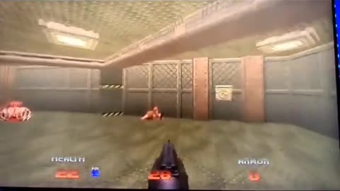 Doom 64 nintendo 64 gameplay
