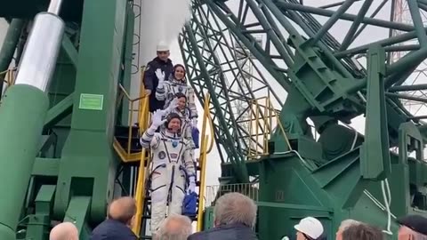 El lanzamiento del cohete "Soyuz-2.1a" con la nave espacial Soyuz MS-25