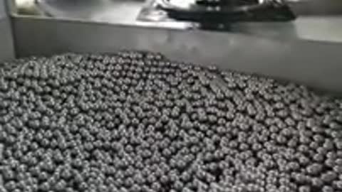 Assembly of metal bearings #shorts