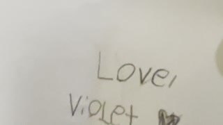Violet from Ohio loves EYSTREEM! Fan Mail!