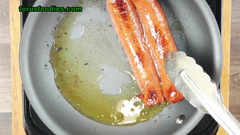 Pressed Hot Dog - The BEST Way To Eat A Hot Dog