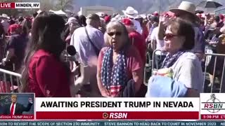 Trump Rally in Nevada: Californians Love President Trump