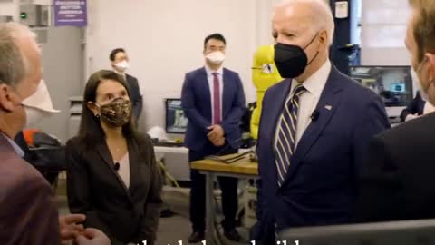 President Joe Biden visited m 19 Mill in pittsburgh.