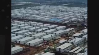 Guangzhou city is being built It has 90,000 isolation Pods aka camps