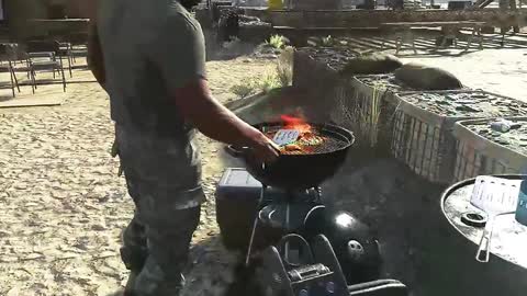Game Mix Cutting - Is the food in the camp the legendary dark food