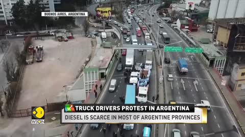 Argentina: Truck drivers protest against surging fuel prices | World Business Watch | English News