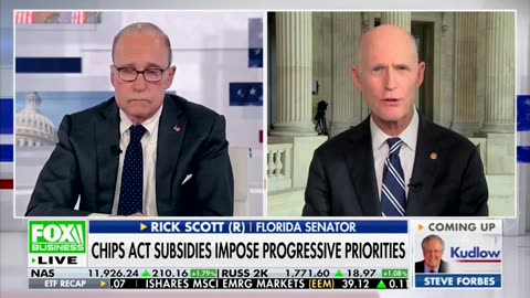 'We Got No Return': Sen. Rick Scott Rips Commerce Secretary For 'Social Engineering' In CHIPS Act