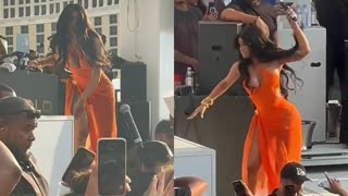 Cardi B's Mic Toss Incident at Las Vegas Concert Highlights ...