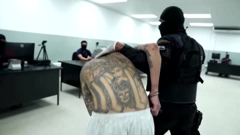 The 'mega prison' in El Salvador's gang crackdown