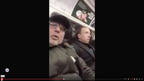 Man confronts Matt Hancock on the London Underground 24-01-23
