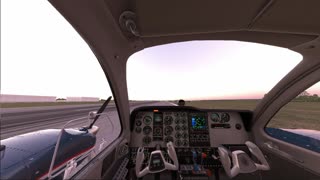 Barron 58 Lost Engine on Takeoff
