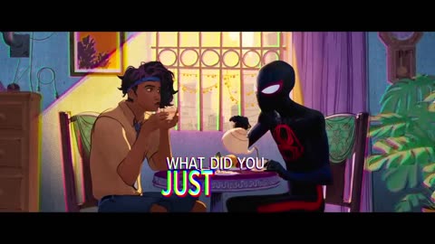 What the fuck what is that spider man across the spider verse 😀🔥