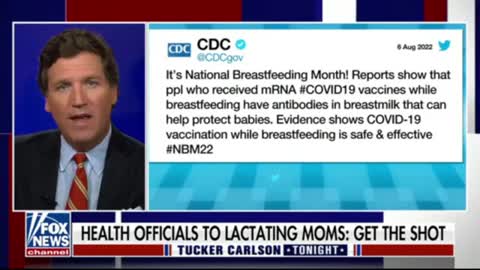 Tucker - Sept 27, 2022 - C19 mRNA shot and breastfeeding women