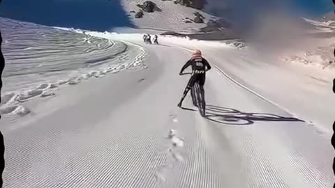 News Break: snow biking