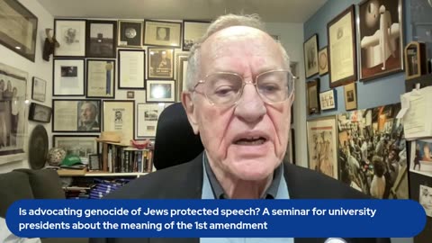 Is advocating genocide of Jews protected speech? A 1st amendment seminal for university presidents