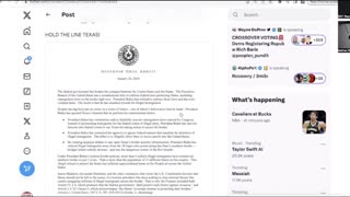 TEXAS Gov. Abbott's rebuttal STATEment