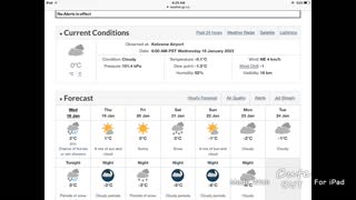 Kelowna Weather January 18 2023