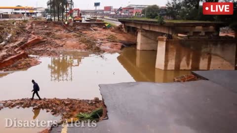 Terrible flood today in Brazil ||Brazil flooding 2022