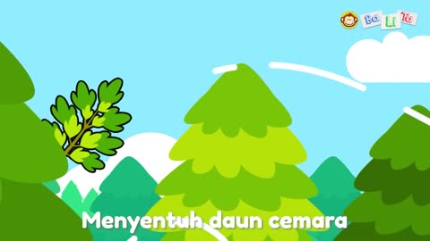 Indonesian children's song // title "pohon cemara" (Title "fir tree")