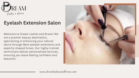 Best Eyelash Extensions at Dream Lashes and Brows