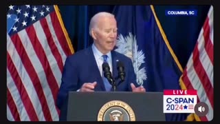 Biden refers to Trump as "The Sitting President"