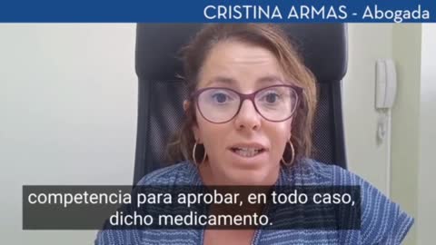 Abogada Cristina Armas alerta contra la timo vacunación Covid a niños canarios