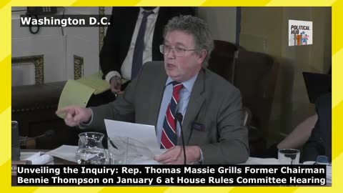 Watch: Thomas Massie Grills Former Chairman Bennie Thompson