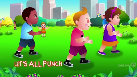 Head, Shoulders, Knees and Toes - Popular Nursery Rhymes Collection for Kids - ChuChu TV Rhymes Zone