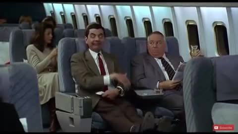 Mr. Bean Takes Photos On The Plane | Funny Clip 1 Minute!