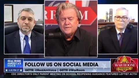 WAR ROOM Steve Bannon With Paul Vaughn Stephen Crampton