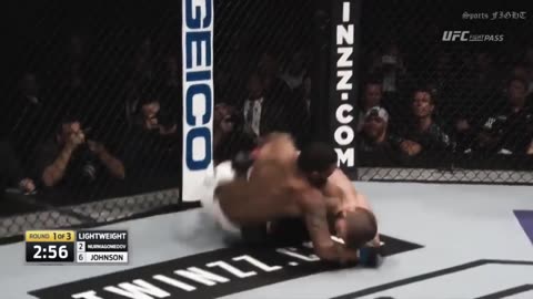 Khabib Nurmagomedov vs Michael Johnson FIGHT HIGHLIGHTS