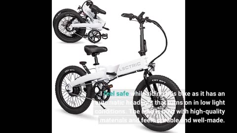 Buyer Comments: LECTRIC XP Lite Electric Bike Adult Folding Bikes - Weighs Only 46lbs