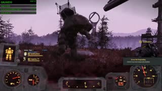 Fallout 76 - Dancing legendary behemoth