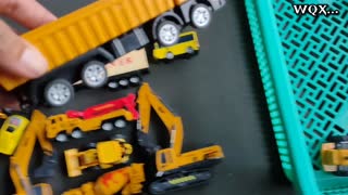 Toy Cars - Playing Cars, Buldozer, Dump Truck, Bus