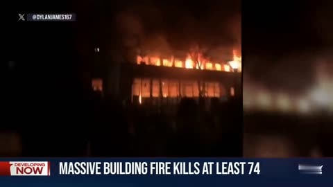 Johannesburg building fire kills at least 74 people
