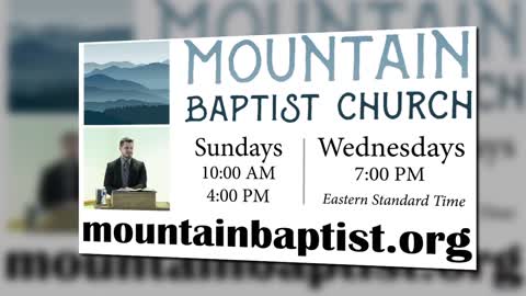 12.07.2022 1 Peter 2 | Pastor Jason Robinson, Mountain Baptist Church