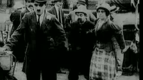 Charlie Chaplin's "Mabel's Busy Day"