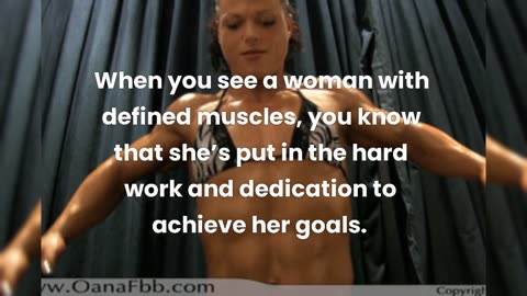 The Beauties of Female Muscle