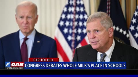Congress Debates Whole Milk's Place In Schools