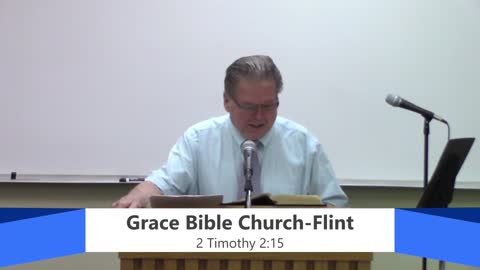 GRACE BIBLE FLINT IF OUR GOSPEL BE HID 2ND COR 4:3-4