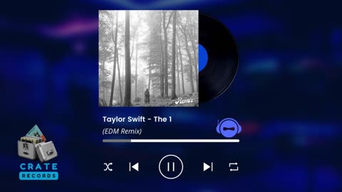 Taylor Swift - The 1 (EDM Remix) | Crate Records