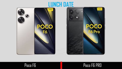 Xiaomi Poco F6 VS Xiaomi Poco F6 PRO | full specification | @technoideas360