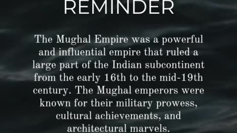 Mughalvines history