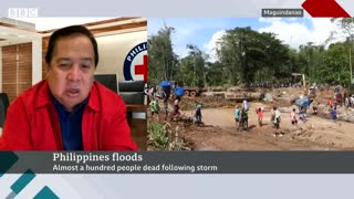 Philippines storm Nalgae kills dozens in floods and mudslides