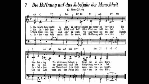 Die Hoffnung auf das Jubeljahr der Menschheit (Lied 7 aus Singt Jehova Loblieder)